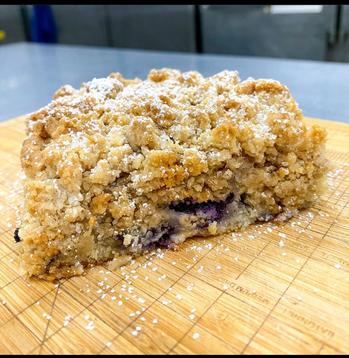 NJ Style Crumb Cake (Blueberry)